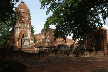 Obraz premium Ayutthaya is an ancient city in Thailand