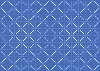 Seamless geometric pattern design illustration. Background texture. In blue, white colors.