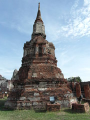 Fototapeta premium Ayutthaya is an ancient city in Thailand