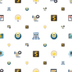 knowledge icons pattern seamless