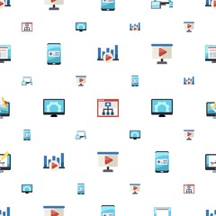 screen icons pattern seamless