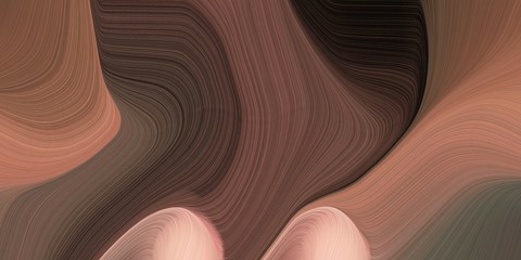 colorful creative fluid marble with modern curvy waves background illustration with old mauve, dark salmon and very dark pink color