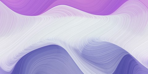 colorful creative fluid marble with modern waves background design with light gray, medium purple and lavender color