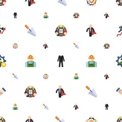 job icons pattern seamless