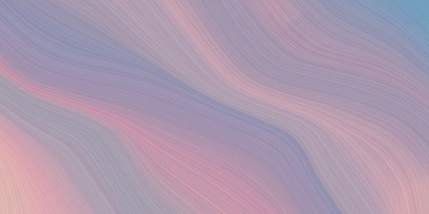 artistic flowing art with modern soft curvy waves background design with pastel purple, pastel violet and light slate gray color