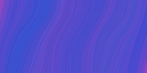Fototapeta premium liquid modern graphic style with abstract waves design with slate blue, strong blue and moderate violet color