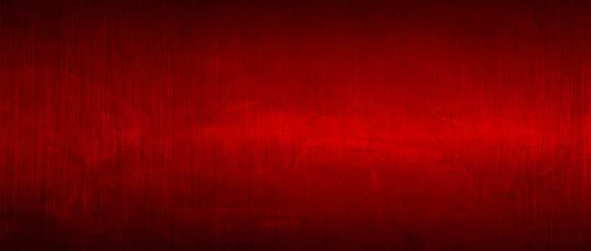 red and black scratch metal background and texture.
