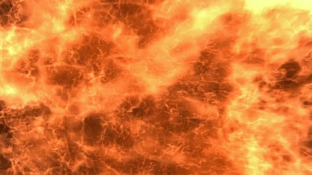 Fire and flame explosion frame fill, slow motion, Alpha matte. 3d render, 3d animation