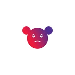 Panda Logo Simple Vector Templates
