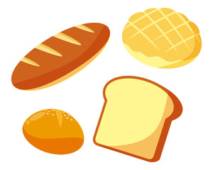 パン　ブレッド　クロワッサン