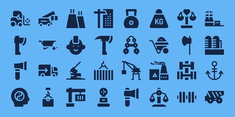heavy icon set