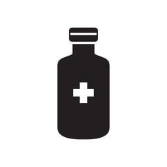MEDICINE BOTTLE icon collection, trendy style