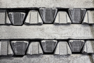 The depot of aluminum ingots of an industrial company © Ingo Bartussek
