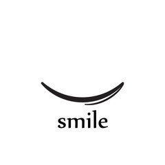 Smile Emoticon Yellow Logo Vector Template Design Illustration