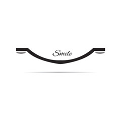 Smile Emoticon Logo Vector Template Design Illustration