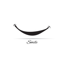 Smile Emoticon Logo Vector Template Design Illustration