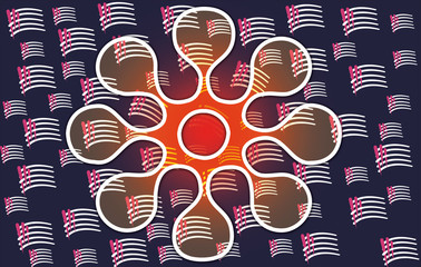 FOND BLEU PUR RAYURE