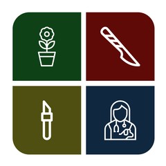 minimal simple icons set