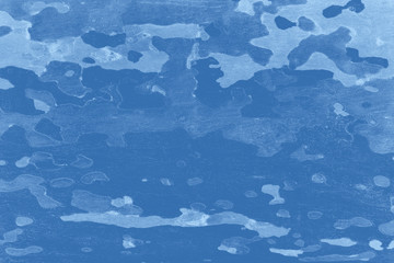 Platanus or sycamores bark tree background. Abstract texture background. Classic blue color. Toned photo