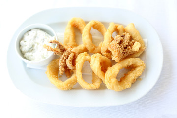 Fried Squids or Octopus