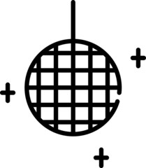  disco ball icon