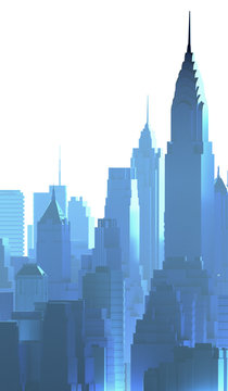 CITY in the mist 