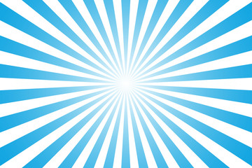 Sunburst retro sun rays yellow background. Abstract summer sunny. Vintage radial texture.