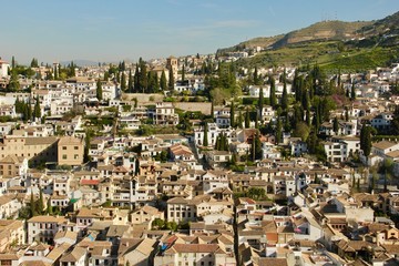 Fototapeta na wymiar Historic Granada Spain