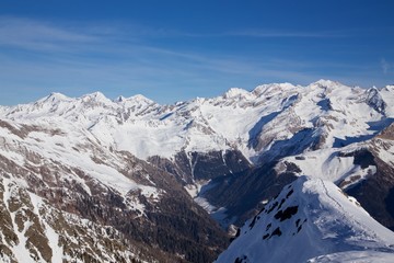 Fototapeta na wymiar Gitschberg Panorama