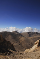 Cloudy day at Kizlar Sivrisi West Toros Mountains, Turkey.