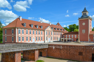 Medieval gothic castle in Lidzbark Warmiński, Warmian-Masurian Voivodeship, Poland.