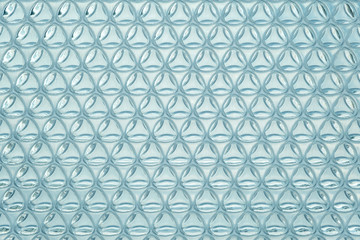 Glass with texture, background. Glass wall texture.