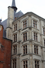 gothic mansion in lille (france)