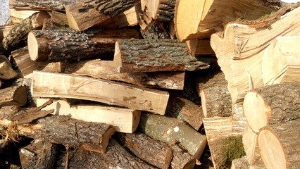 stack of firewood