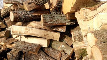 stack of firewood