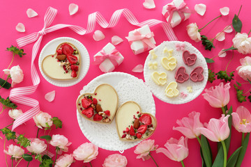 ホワイトチョコレートのマンディアン