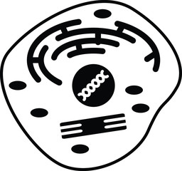 Obraz premium Cell icon, vector illustration