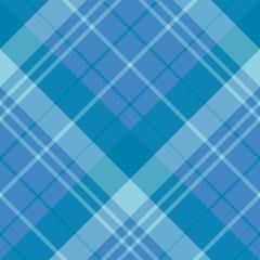 Seamless pattern in amazing dark blue colors for plaid, fabric, textile, clothes, tablecloth and other things. Vector image. 2