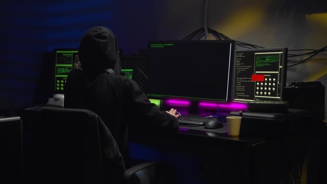 cybercrime, hacking and technology concept