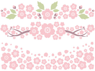 装飾＿桜＿セット