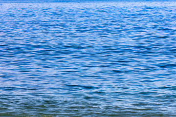 Blue sea water background. For text or design.