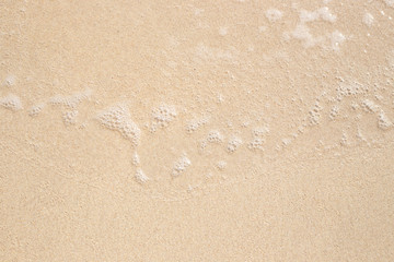 Fototapeta na wymiar sea water on white sand