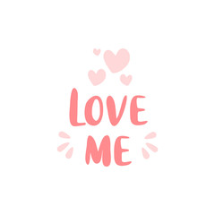 Romantic quote for Valentines day cards and prints or wedding album or any design.