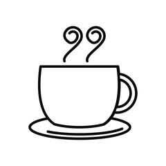 coffee icon vector design logo template EPS 10