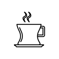 coffee icon vector design logo template EPS 10