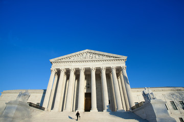 US Supreme Court in Washington DC daytime