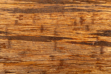 Scratched Wooden Cutting Board Background