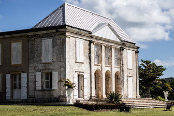 Obraz premium Maison coloniale en Guadeloupe