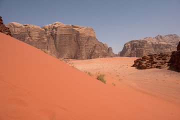 Wadi Rum desert , Jordan