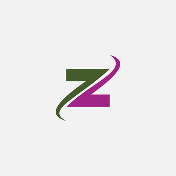 Initial letter z logo vector templates